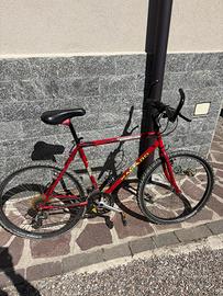 Mountain bike , bici uomo montagna citta/
