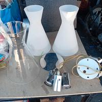 lampadario modernariato 