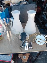 lampadario modernariato 