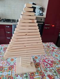 albero in legno