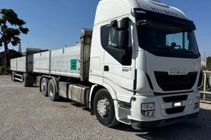 MOTRICE IVECO STRALIS RIBALTABILE + RIMORCHIO RIBA