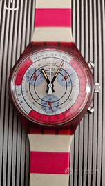 Swatch Chrono "Navy Berry" SCN100 (1991)