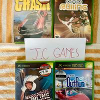 Lotto videogiochi Xbox Crash Outrun