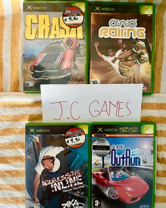 Lotto videogiochi Xbox Crash Outrun