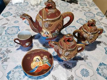 Servizio da caffè in Porcellana Fine orientale