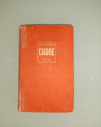 Libro "Cuore" 1954 con autografo di Ugo De Amicis