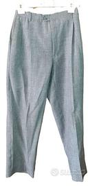 Pantaloni sartoriali stile Principe di Galles