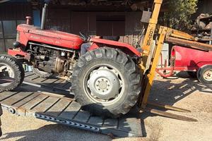 massey ferguson 65 con accessori