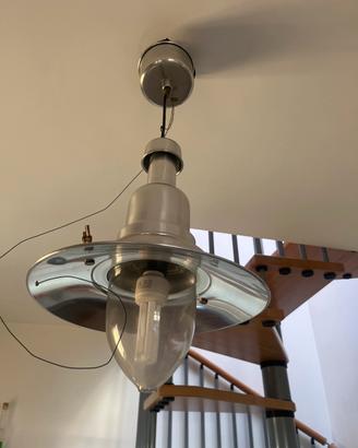 Lampadario acciaio design