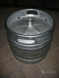Fusti 30 litri in acciaio usati per vino e birra