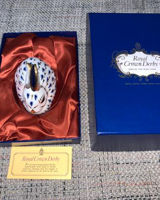 Coniglio Porcellana da collezione rifilato oro