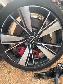 Cerchio auto wolksvaghen golf 8