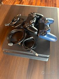 PS4 Slim 1TB + 2 Joystick