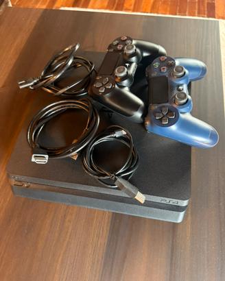 PS4 Slim 1TB + 2 Joystick