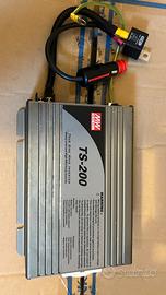 Inverter alimentazione 12v uscita 220v 200w