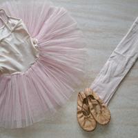 Tutu, calze e scarpette per danza calssica tg.4 A