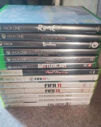 LOTTO GIOCHI XBOX ITA COME NUOVI PREZZI DESCRIZION