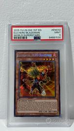Elemental HERO Blazeman PSA 9 YuGiOh