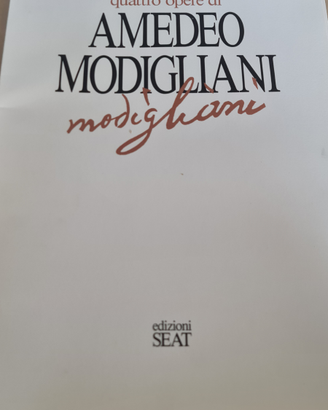 Litografia Amedeo Modigliani Quattro opere