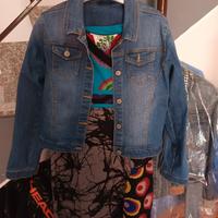 vestito Desigual 11 anni e giubbino jeans Guess 10