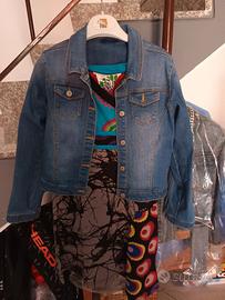 vestito Desigual 11 anni e giubbino jeans Guess 10