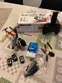 Elicottero con telecamera