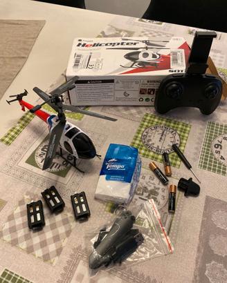 Elicottero con telecamera