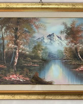 Dipinto originale M.Scott olio su tela