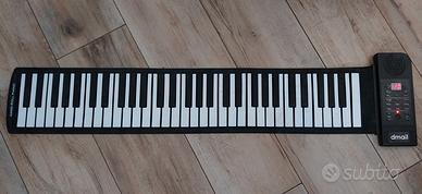 Tastiera musicale flessibile in silicone