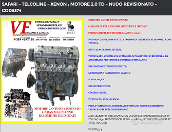 MOTORE 2.0 TD - NUDO REVISIONATO