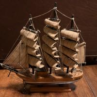 Modellino veliero in legno