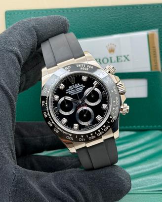Rolex Daytona oro bianco diamond dial
