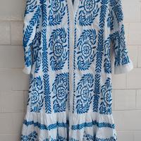 Zara S bianco e blu
