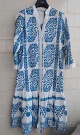 Zara S bianco e blu