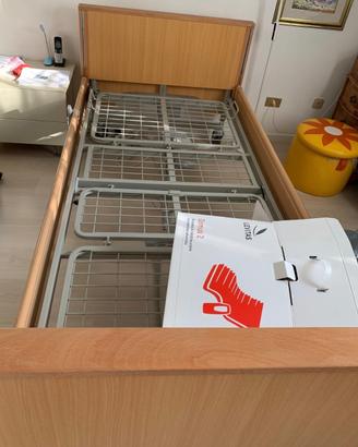 Letto degenza legno chiaro
