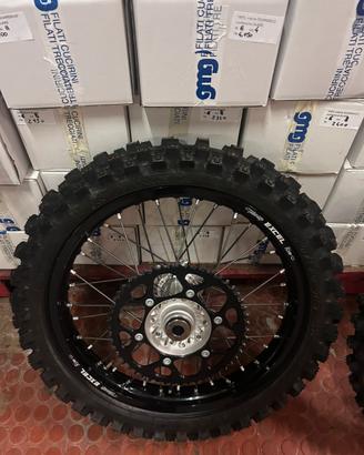cerchioni ktm cross 2026 NUOVI gommati MAI USATI