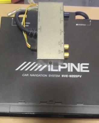 ALPINE CAR NAVI SISTEM NVE-N055PV + INTERFACCIA AV