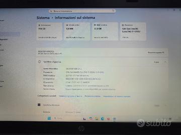 HP 250 G9  i7 12ª Gen-32GB RAM-512+512 DOPPIO SSD