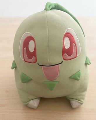 Peluche Pokémon Chikorita originale Banpresto