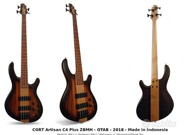 Basso elettrico Cort Artisan C4 Plus  