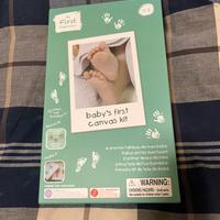 Set per impronte bimbi su tela Nuovo