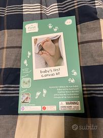 Set per impronte bimbi su tela Nuovo