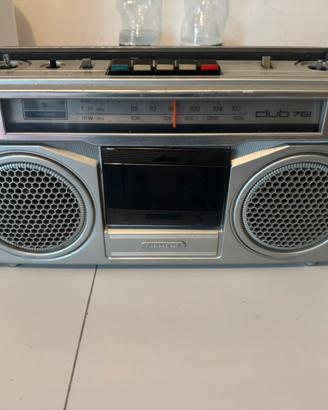 Registratore e radio Siemens