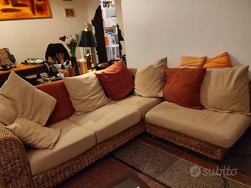 Divano in banano naturale 