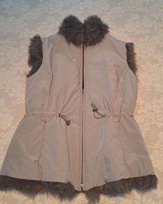 gilet con i terno in pelliccia Max Mara