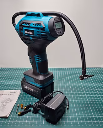Compressore portatile a batteria