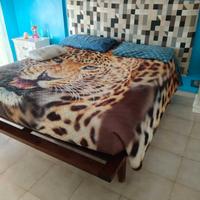 Letto matrimoniale + testiera