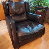 poltrona in pelle Natuzzi Amadeus