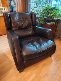 poltrona in pelle Natuzzi Amadeus