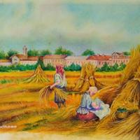 quadro matite e gessetti 